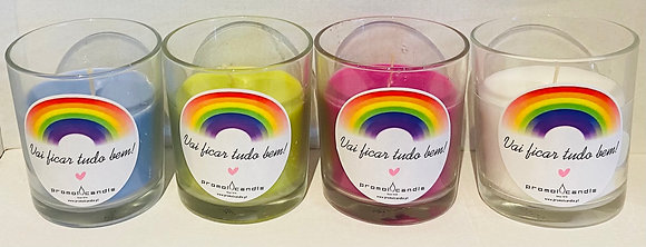 Pack 4 vidros perfumados 'Vai Ficar Tudo Bem'