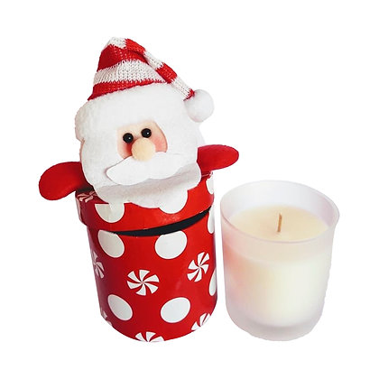 Pai Natal com copo perfumado