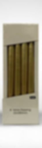 Promol Candle Dipping 22x80 Candle Chandelier 3 Pack of 8 Units (Gold)