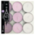 Colored tea-lights with lavender scent (45 units)