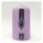 Colorful Scented Pillars 58X120mm with Lavender Scent (10 pcs)